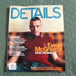 Details Magazine May 2001 Ewan McGregor